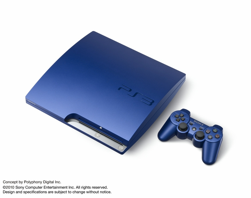 Illustration for article titled Gran Turismo 5 Gets Blue PS3 In Japan